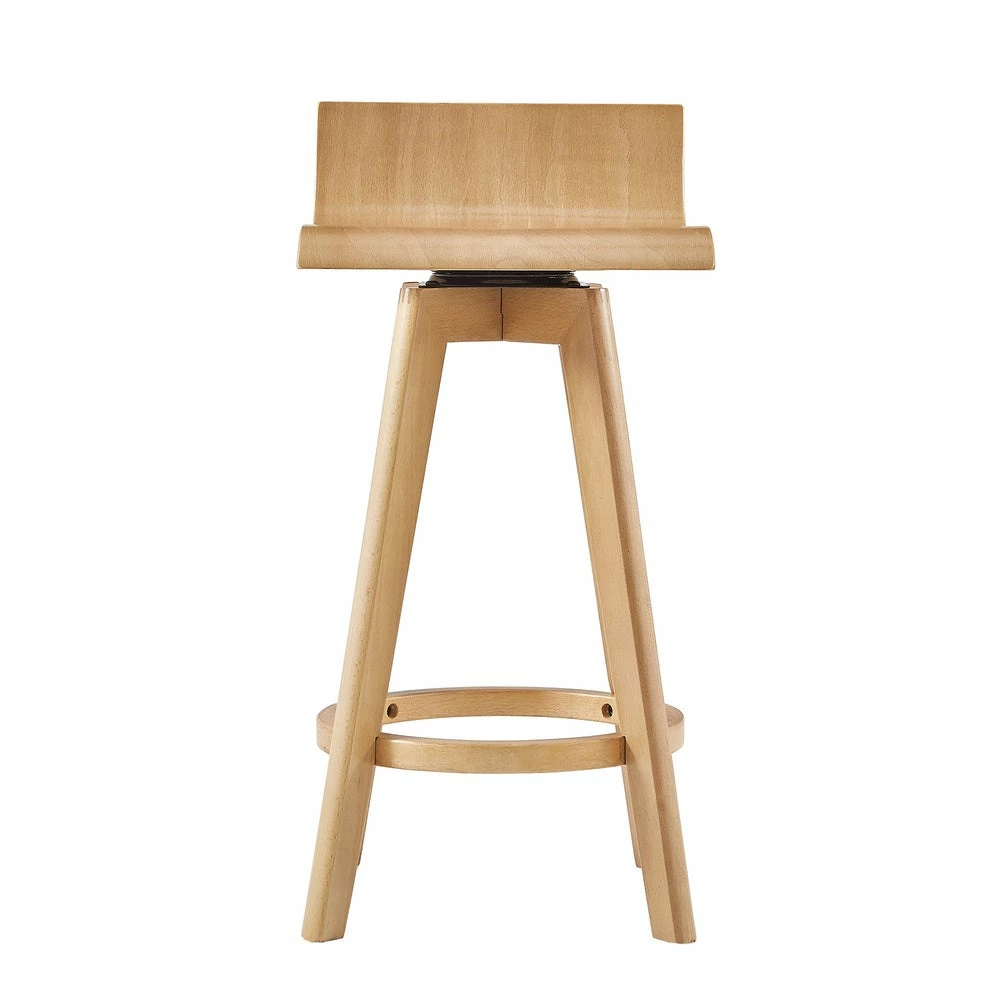 Flash Sale 😉 Ellery Mid-Century Modern Swivel Wood Stool (Set Of 2) INSPIRE Q Modern 29" Bar - Walnut 🔔 10 Flash Sale 😉 Ellery Mid-Century Modern Swivel Wood Stool (Set Of 2) INSPIRE Q Modern 29" Bar - Walnut 🔔 - Image 10