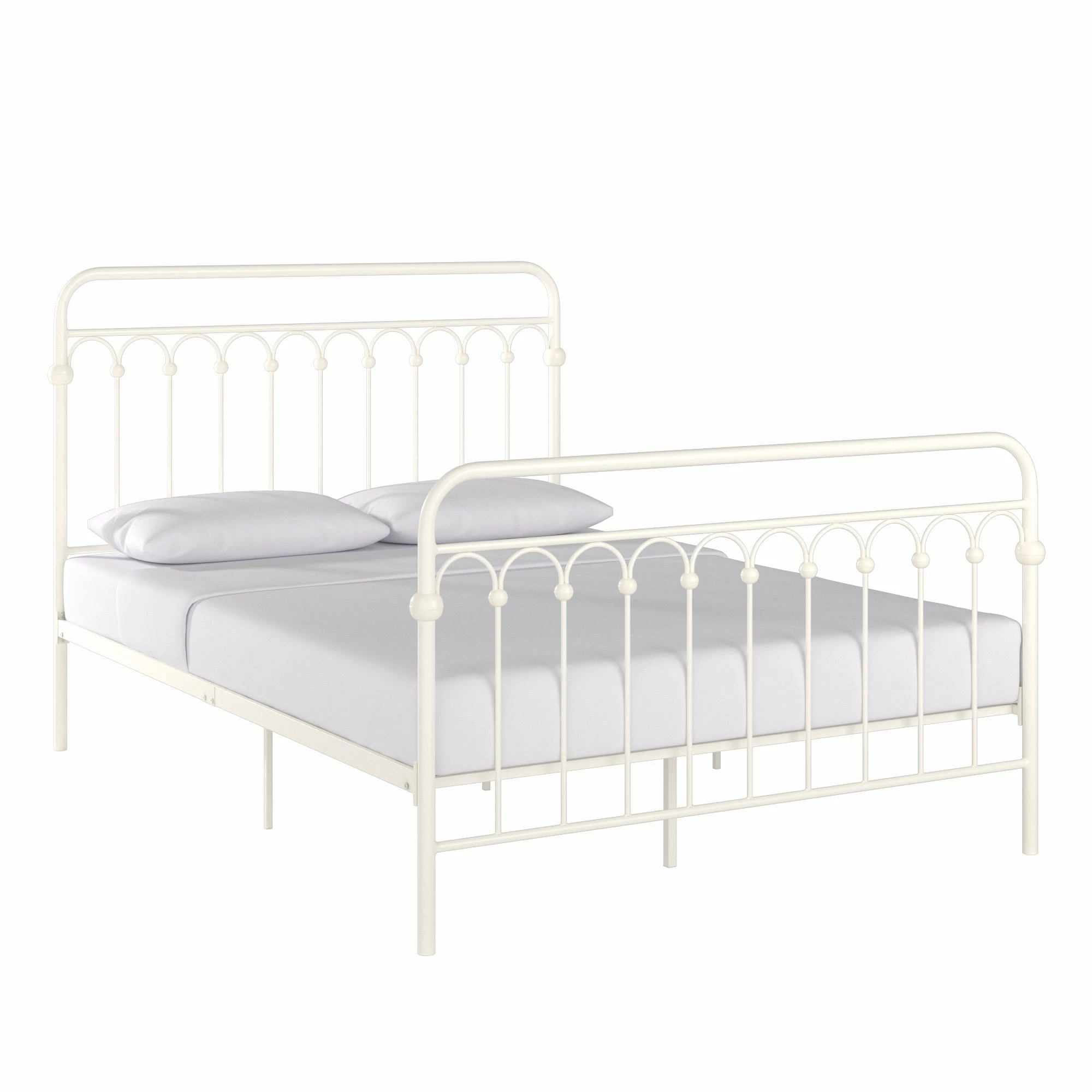 Hot Sale 💯 Eloise Metal Arches Platform Bed By INSPIRE Q Classic White 🌟 3 Hot Sale 💯 Eloise Metal Arches Platform Bed By INSPIRE Q Classic White 🌟 - Image 3