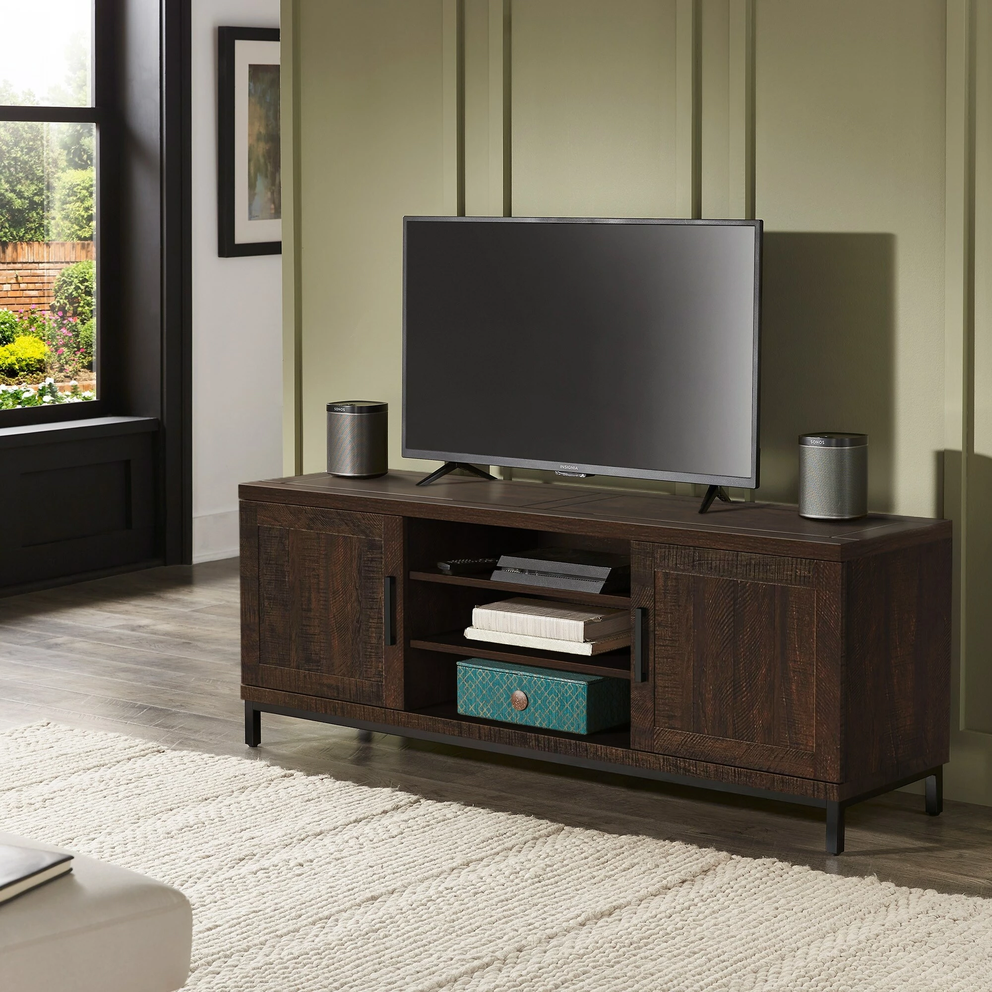 Best reviews of 🥰 Enstone TV Stand For TVs Up To 65" By INSPIRE Q Classic Dark Brown 🌟 2 Best reviews of 🥰 Enstone TV Stand For TVs Up To 65" By INSPIRE Q Classic Dark Brown 🌟 - Image 2