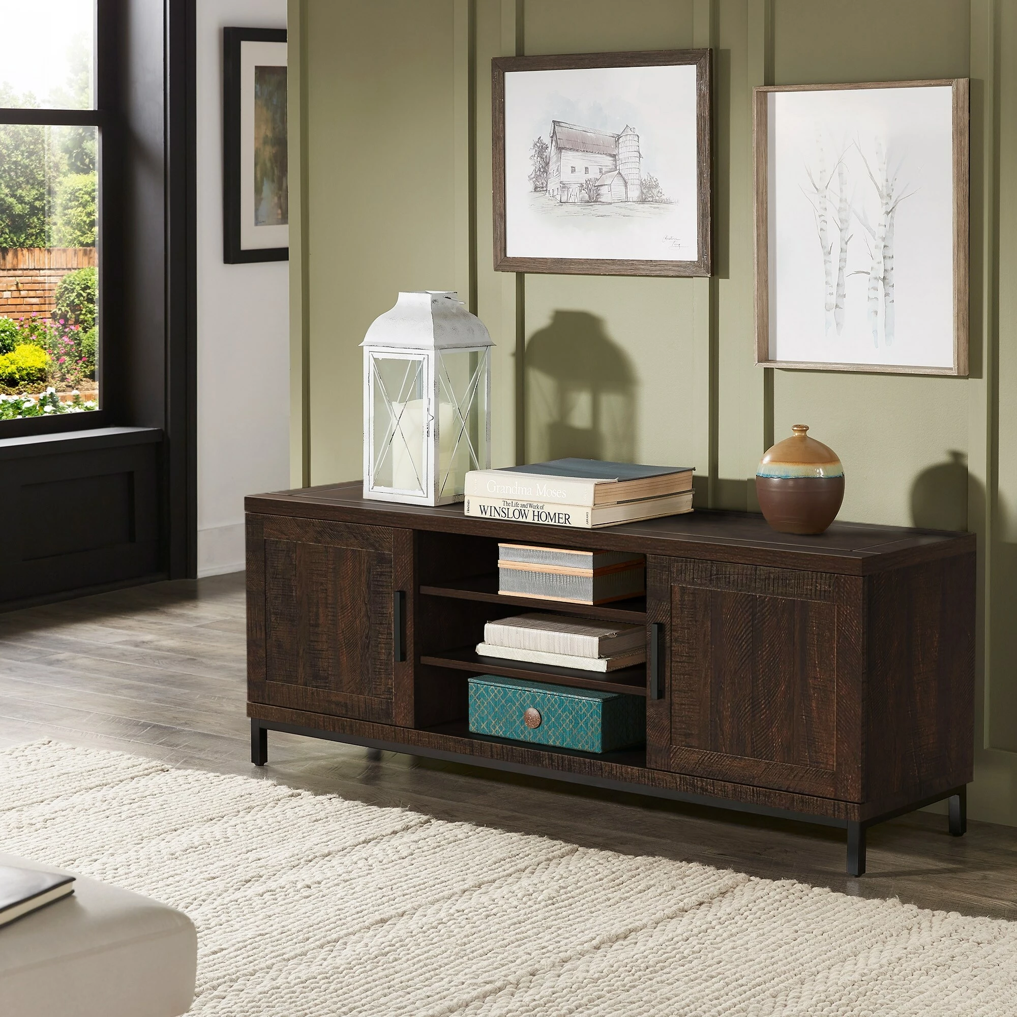 Best reviews of 🥰 Enstone TV Stand For TVs Up To 65" By INSPIRE Q Classic Dark Brown 🌟 4 Best reviews of 🥰 Enstone TV Stand For TVs Up To 65" By INSPIRE Q Classic Dark Brown 🌟 - Image 4