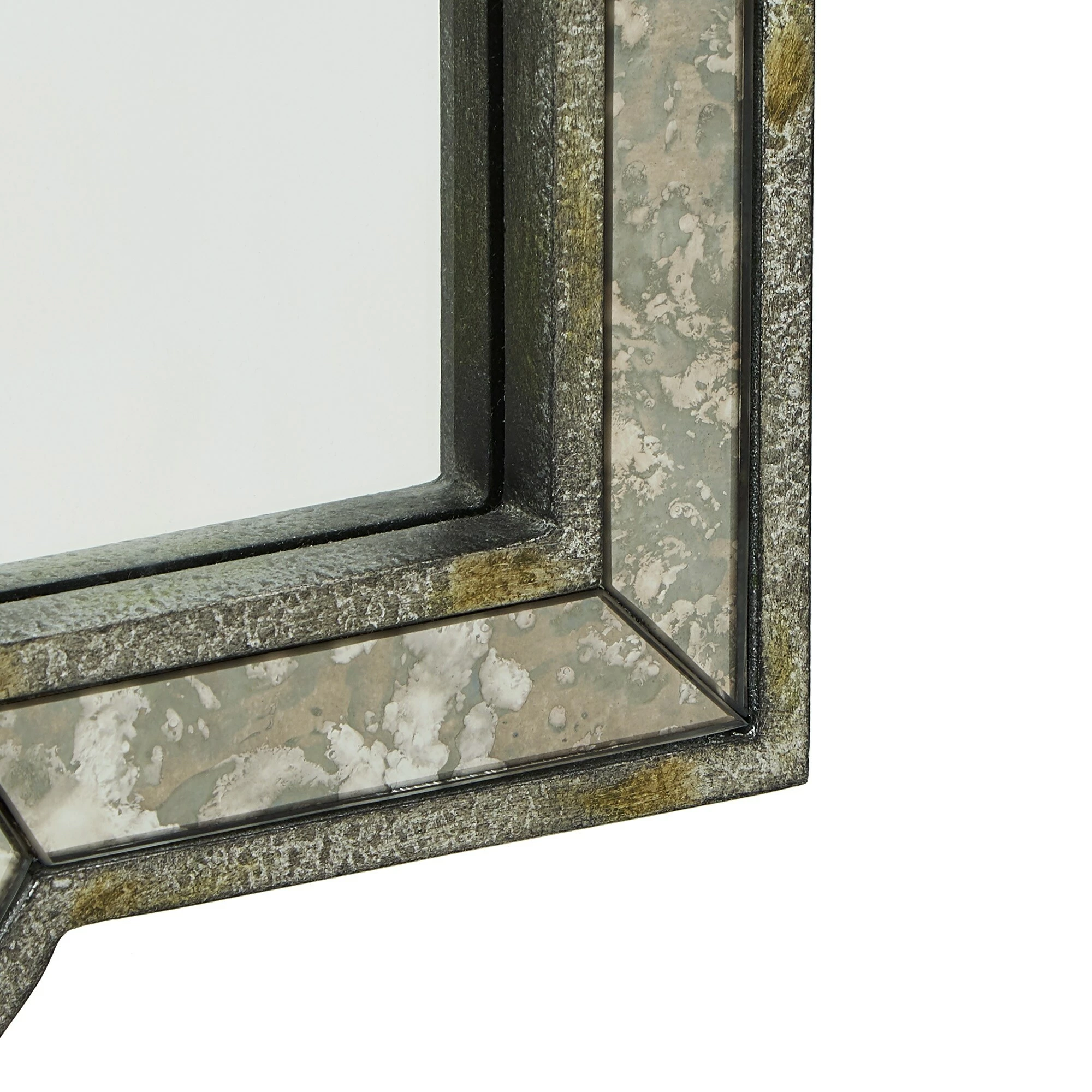 Coupon ⭐ Fantina Antique Silver Paned Wall Mirror By INSPIRE Q Classic 🔔 - Image 5