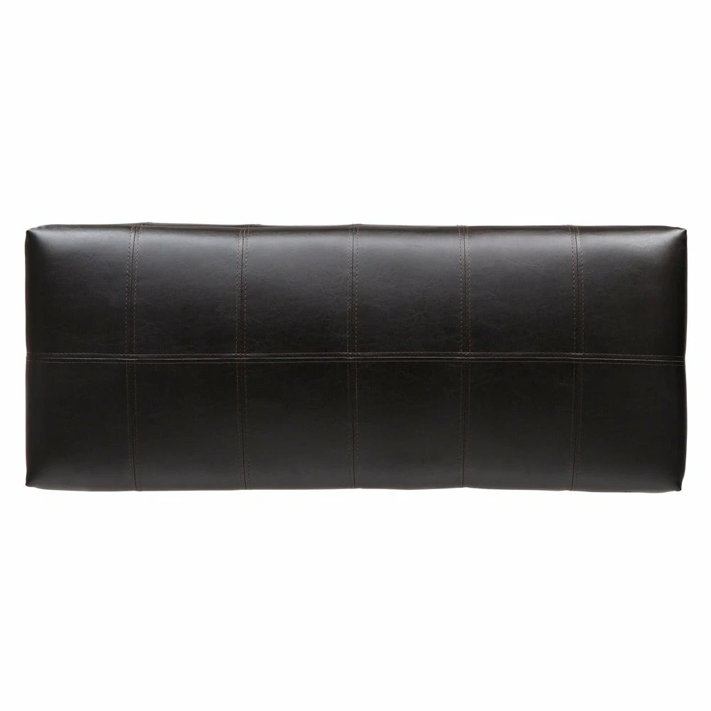 Cheapest 😉 Florenville Dark Brown Storage Ottoman By INSPIRE Q Classic 🎁 - Image 5
