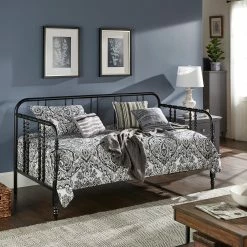 Buy 🧨 Georgia Metal Spool Daybed By INSPIRE Q Classic White 🥰