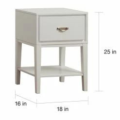 Deals 😀 Haines White Rectangle Wood Accent Table By INSPIRE Q Bold 🌟 -iNSPIRE Q shop Haines White Rectangle Wood Accent Table by INSPIRE Q 7cc3d229 d744 49b3 9688 1ff1004cff06 1000