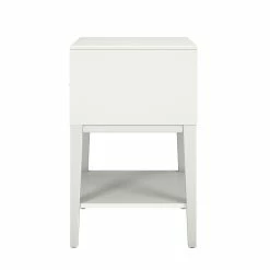 Deals 😀 Haines White Rectangle Wood Accent Table By INSPIRE Q Bold 🌟 -iNSPIRE Q shop Haines White Rectangle Wood Accent Table by iNSPIRE Q Bold 1