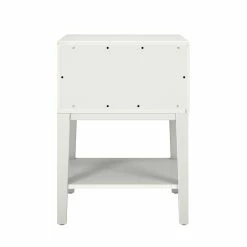 Deals 😀 Haines White Rectangle Wood Accent Table By INSPIRE Q Bold 🌟 -iNSPIRE Q shop Haines White Rectangle Wood Accent Table by iNSPIRE Q Bold 2