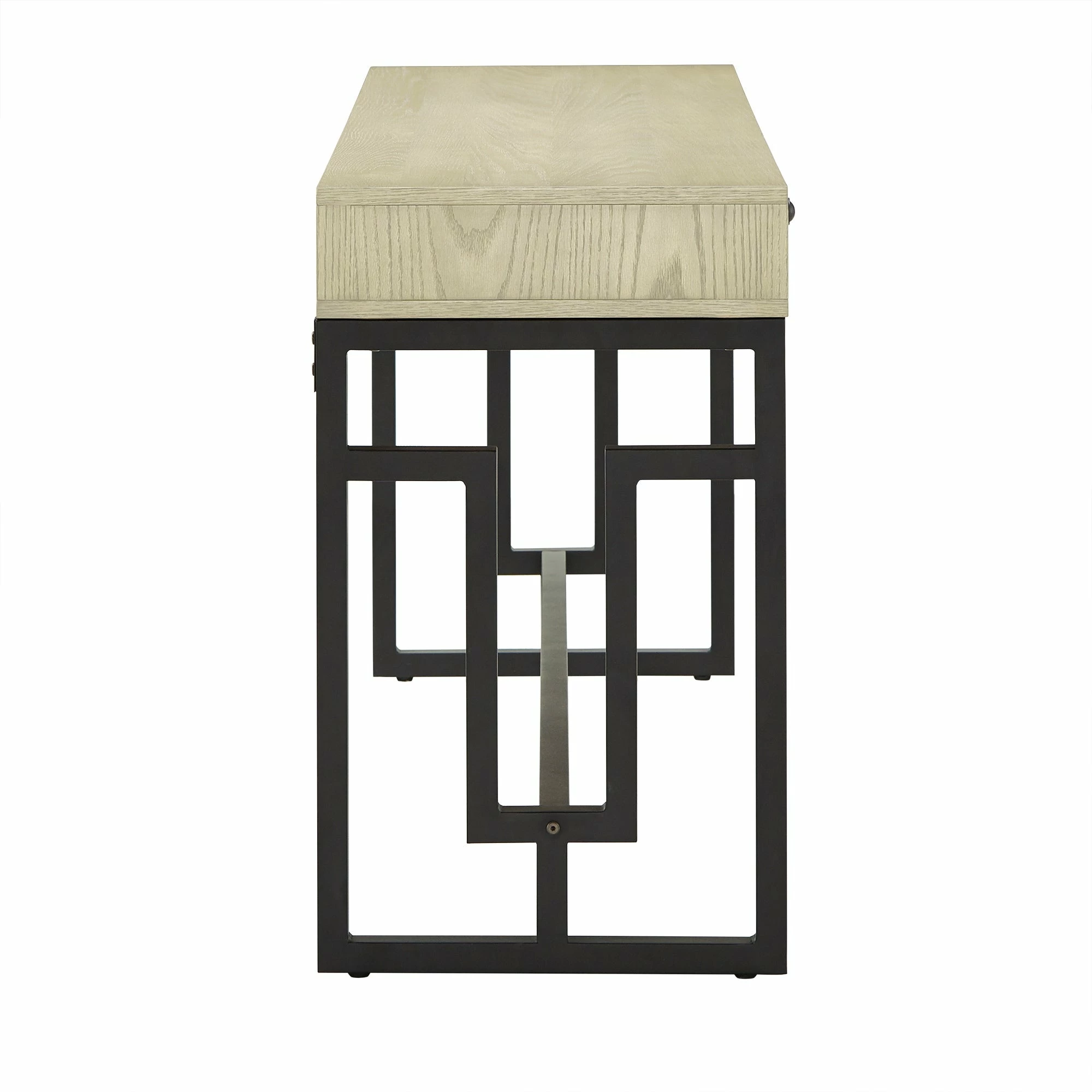 Top 10 👍 Hartley 2-Drawer Desk With Power Outlet By INSPIRE Q Classic Brown 😍 - Image 5