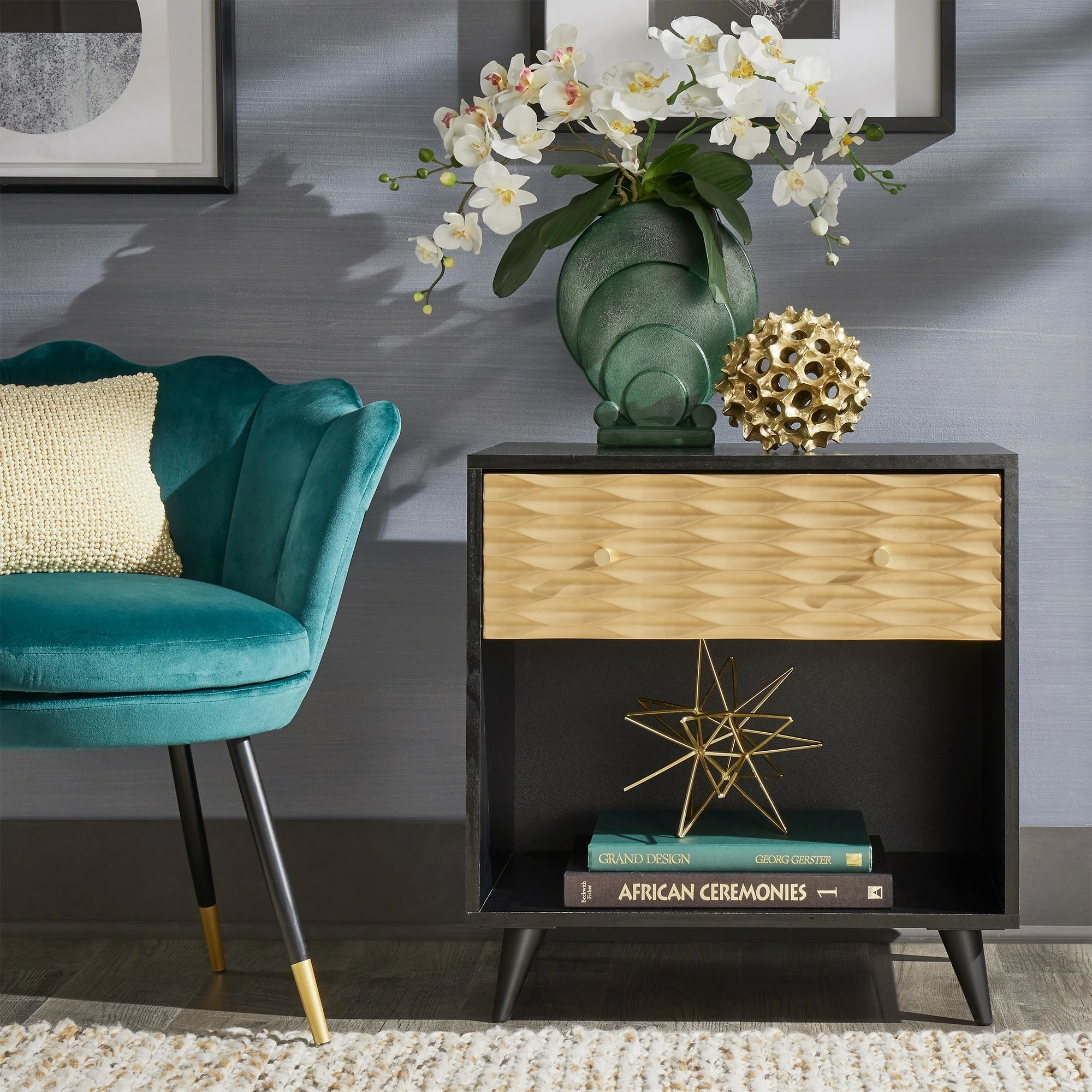 Best Pirce 🎉 Icarus Two-Tone 1-Drawer End Table By INSPIRE Q Bold 💯 3 Best Pirce 🎉 Icarus Two-Tone 1-Drawer End Table By INSPIRE Q Bold 💯 - Image 3