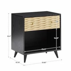 Best Pirce 🎉 Icarus Two-Tone 1-Drawer End Table By INSPIRE Q Bold 💯 20 Best Pirce 🎉 Icarus Two-Tone 1-Drawer End Table By INSPIRE Q Bold 💯 -iNSPIRE Q shop Icarus Two Tone 1 Drawer End Table by iNSPIRE Q Bold 9