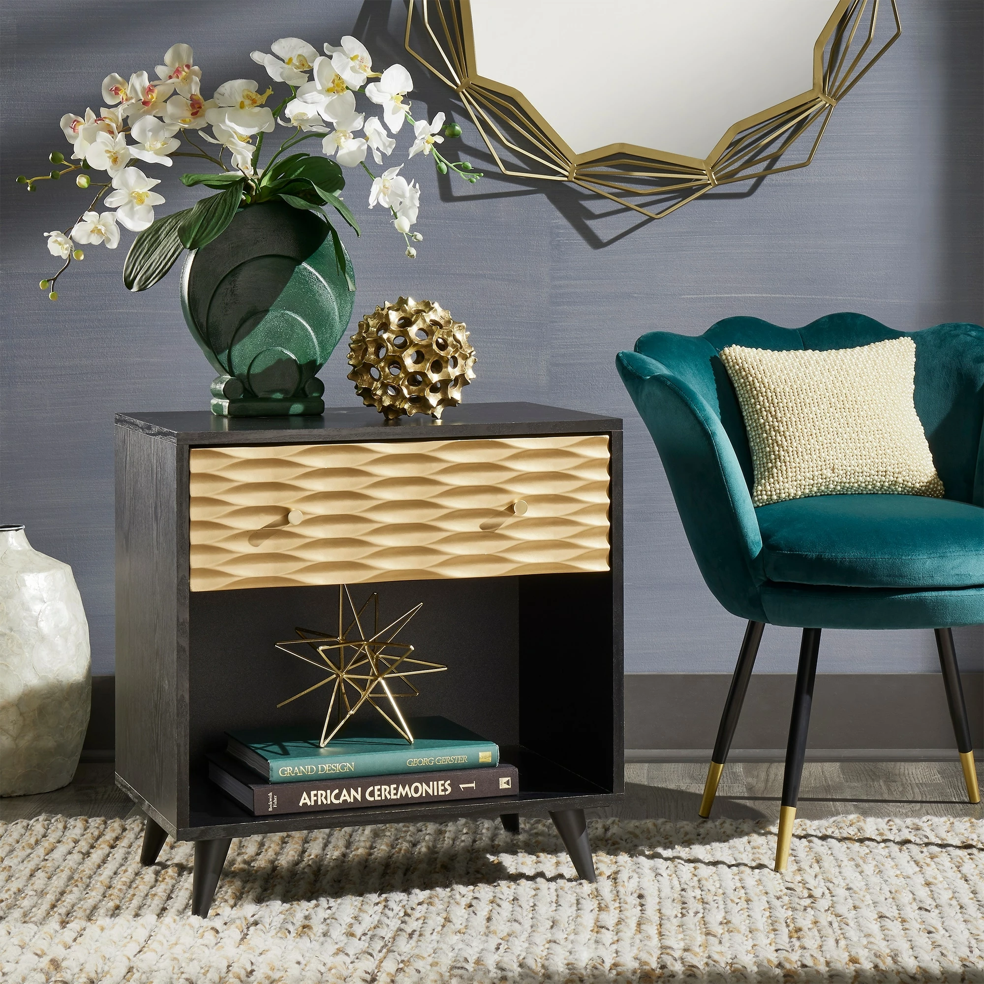 Best Pirce 🎉 Icarus Two-Tone 1-Drawer End Table By INSPIRE Q Bold 💯 1 Best Pirce 🎉 Icarus Two-Tone 1-Drawer End Table By INSPIRE Q Bold 💯