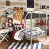 New 👍 Jakob Contemporary Grey And Black Metal Bunk Bed By INSPIRE Q Junior ❤️