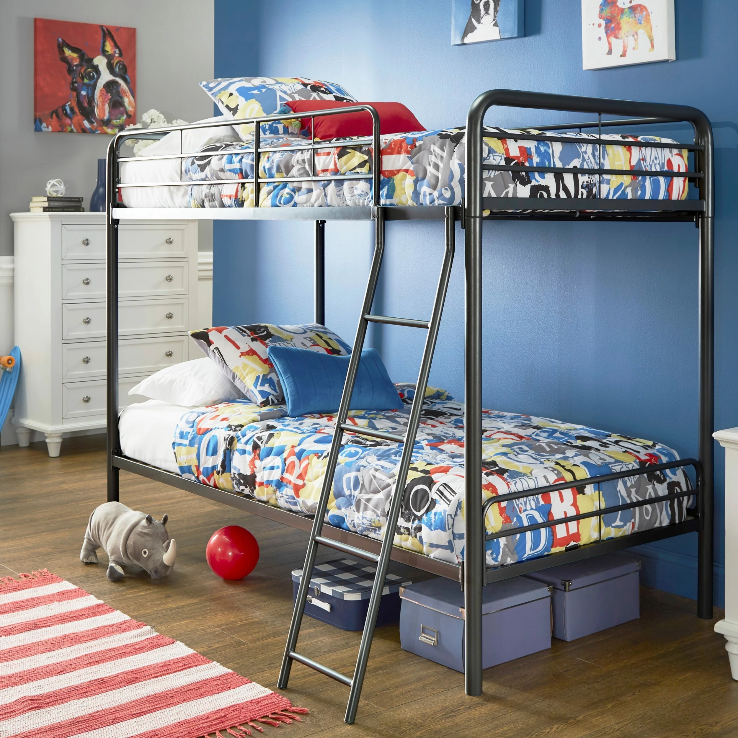 Top 10 😉 Jana Twin Over Twin Bunk Bed By INSPIRE Q Junior White ⭐ - Image 3