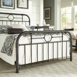 Cheapest ⌛ Kendal Black Metal Bed By INSPIRE Q Classic 😉 -iNSPIRE Q shop Kendal Black Metal Bed by iNSPIRE Q Classic 2