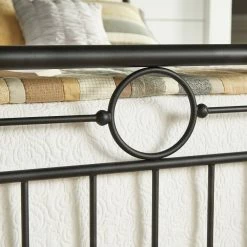 Cheapest ⌛ Kendal Black Metal Bed By INSPIRE Q Classic 😉 -iNSPIRE Q shop Kendal Black Metal Bed by iNSPIRE Q Classic 6
