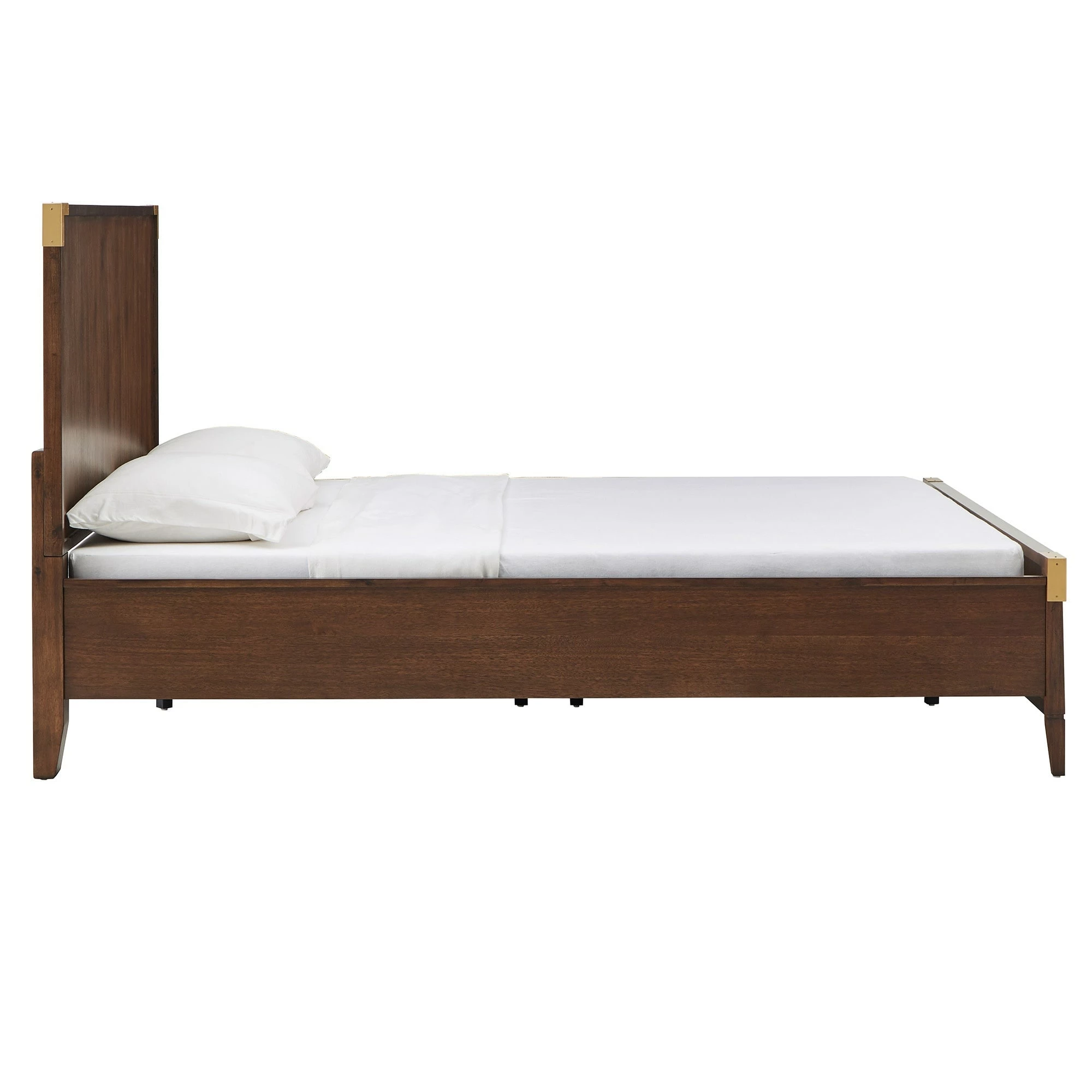 Best Sale 🎁 Khourush Low Profile Campaign Platform Bed By INSPIRE Q Modern 😍 - Image 13