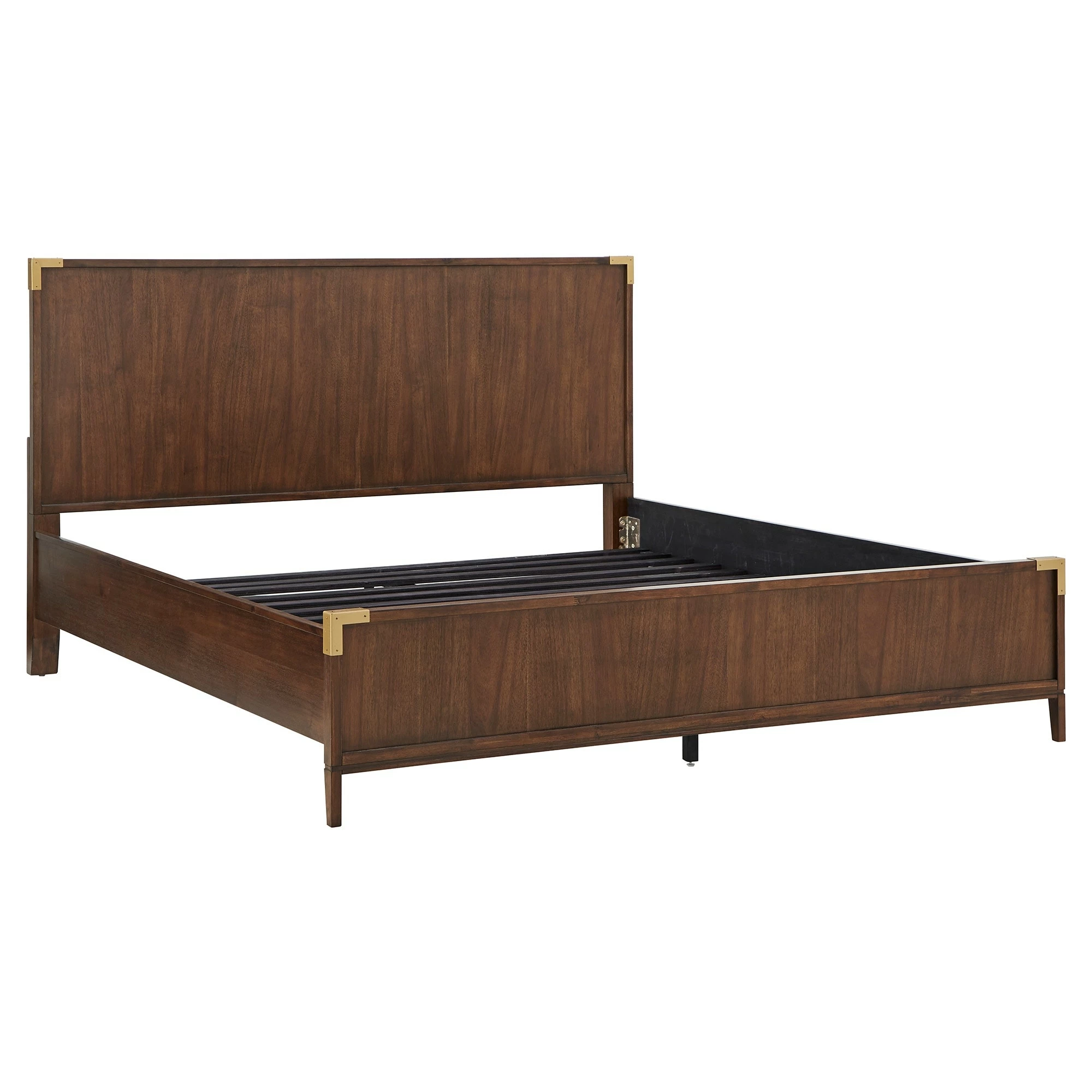 Best Sale 🎁 Khourush Low Profile Campaign Platform Bed By INSPIRE Q Modern 😍 - Image 15