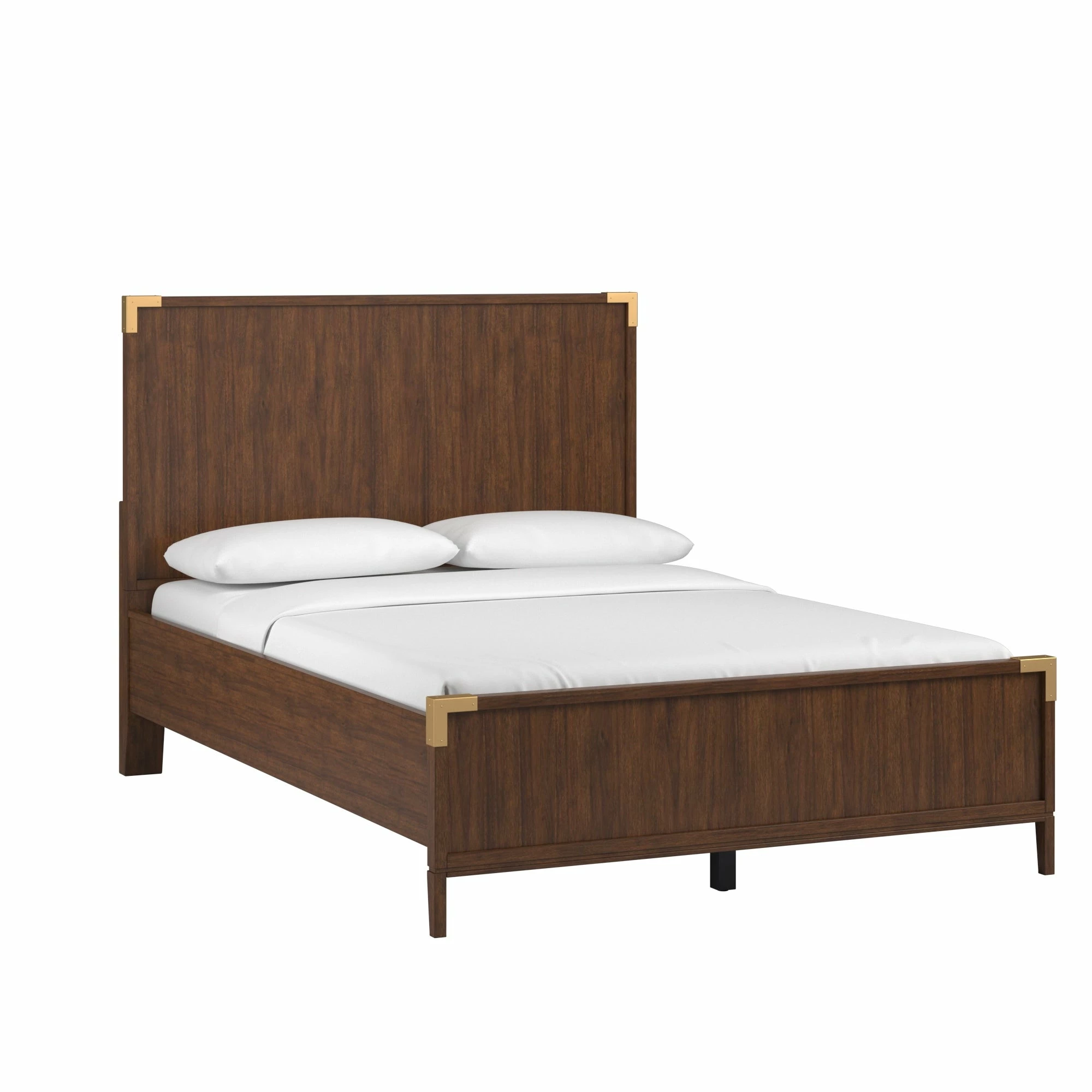 Best Sale 🎁 Khourush Low Profile Campaign Platform Bed By INSPIRE Q Modern 😍 - Image 8