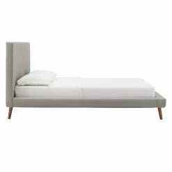 Deals 🥰 Laurencia Mid-Century Upholstered Platform Bed By INSPIRE Q Modern ⌛ -iNSPIRE Q shop Laurencia Mid Century Upholstered Platform Bed by iNSPIRE Q Modern 6