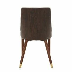 Cheapest 🧨 Leo Two-Tone Beige Dining Chairs (Set Of 2) By INSPIRE Q Modern ⌛ -iNSPIRE Q shop Leo Two Tone Faux Leather Upholstered Dining Chairs 28Set of 229 by iNSPIRE Q Modern 5
