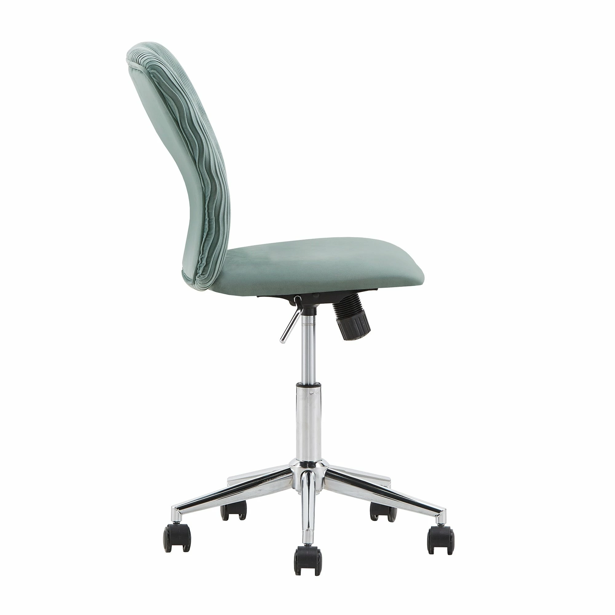 Deals 🛒 Lorelei Velvet Wave Pattern Office Chair By INSPIRE Q Bold Teal 👏 12 Deals 🛒 Lorelei Velvet Wave Pattern Office Chair By INSPIRE Q Bold Teal 👏 - Image 12