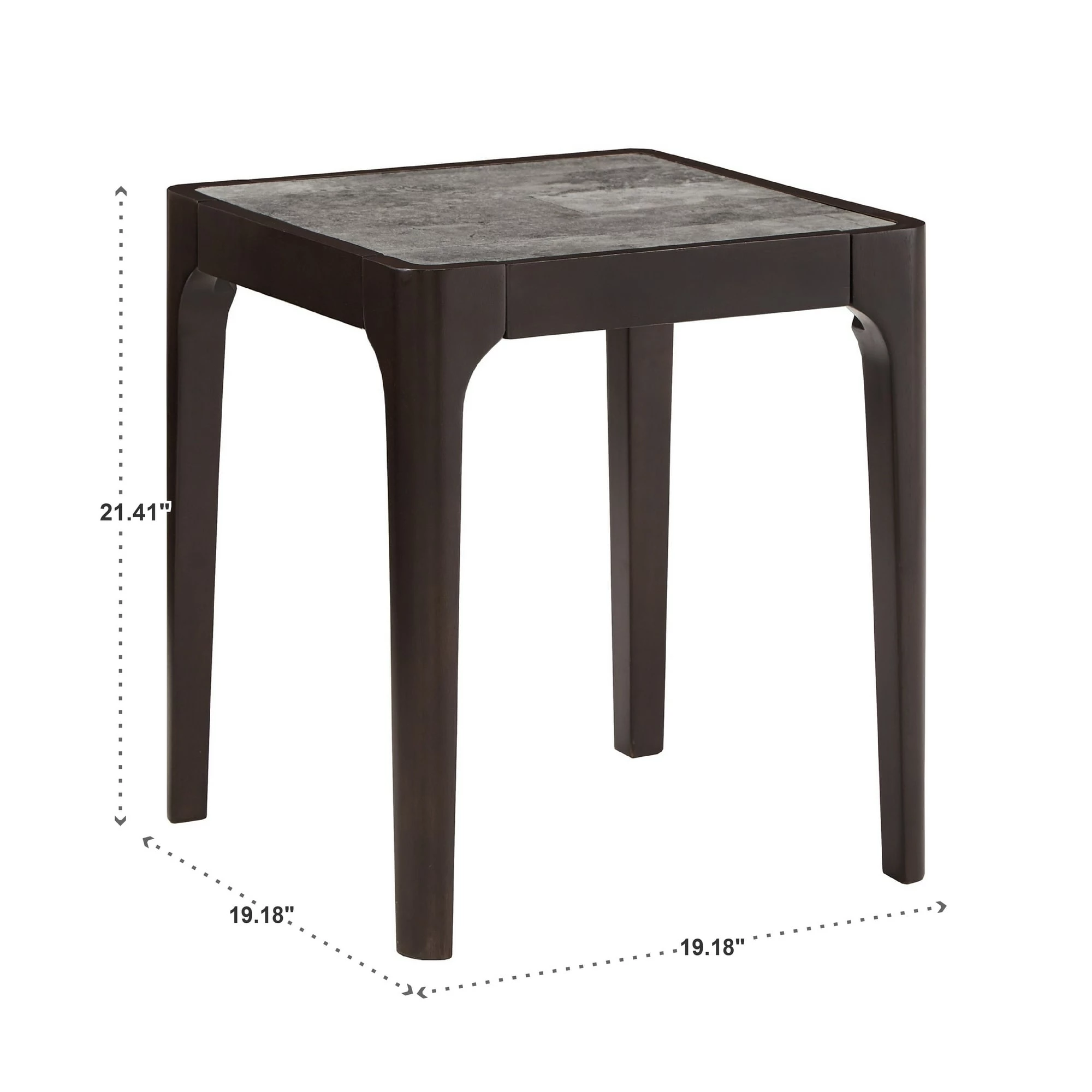 Best deal 🌟 Ludvika Faux Marble Top End Table By INSPIRE Q Modern 🛒 - Image 5