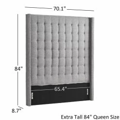 Cheap ⭐ Marion Tall Tufted Wingback Headboard By INSPIRE Q Bold 👏 -iNSPIRE Q shop Marion Nailhead Wingback Tufted Tall Headboards by iNSPIRE Q Bold 433d84d4 a2bd 4559 8d93 e8d132aff231 1000
