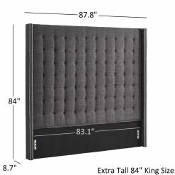 Cheap ⭐ Marion Tall Tufted Wingback Headboard By INSPIRE Q Bold 👏 -iNSPIRE Q shop Marion Nailhead Wingback Tufted Tall Headboards by iNSPIRE Q Bold 4cd55270 f523 42b1 acdd 98169be91291 1000