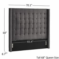 Cheap ⭐ Marion Tall Tufted Wingback Headboard By INSPIRE Q Bold 👏 -iNSPIRE Q shop Marion Nailhead Wingback Tufted Tall Headboards by iNSPIRE Q Bold 5bf92191 0fed 4a03 a50e 89785c0eb341 1000