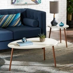 New 🛒 Marisol Two-Tone Nesting Table Set By INSPIRE Q Modern 🥰 -iNSPIRE Q shop Marisol Two Tone Nesting Table Set by iNSPIRE Q Modern 2