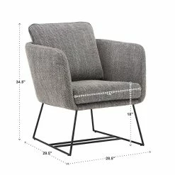 Top 10 ⭐ Maven Metal And Fabric Accent Chair By INSPIRE Q Modern ✔️ 15 Top 10 ⭐ Maven Metal And Fabric Accent Chair By INSPIRE Q Modern ✔️ -iNSPIRE Q shop Maven Metal and Fabric Accent Chair by iNSPIRE Q Modern 7