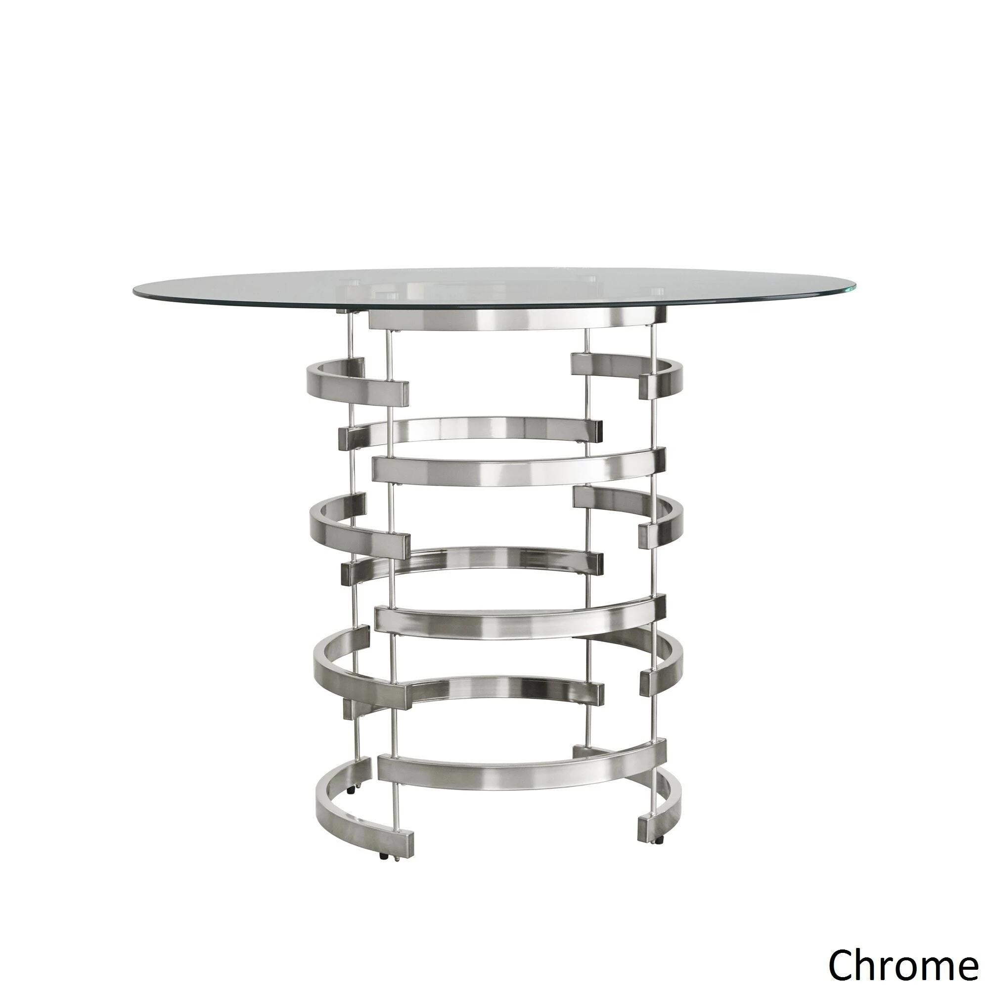 Hot Sale ✔️ Nova Round Glass Top Vortex Iron Base Counter Height Table By INSPIRE Q Bold Champagne Gold 😉 1 Hot Sale ✔️ Nova Round Glass Top Vortex Iron Base Counter Height Table By INSPIRE Q Bold Champagne Gold 😉
