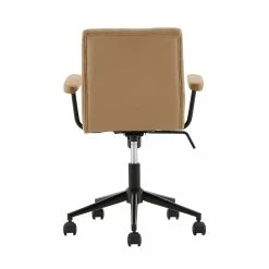 Wholesale 🌟 Peralta Faux Leather Tufted Office Chair By INSPIRE Q Classic Beige 👏 -iNSPIRE Q shop Peralta Faux Leather Tufted Office Chair by iNSPIRE Q Classic 10