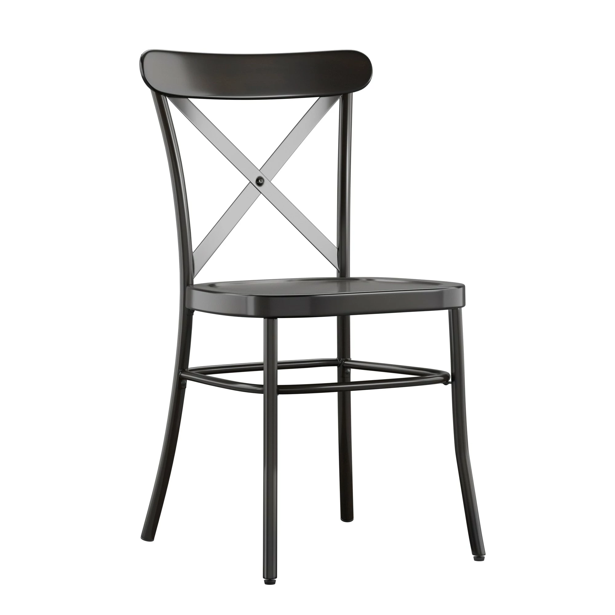 Best reviews of ๐งจ Pompey Metal Dining Chairs (Set Of 2) By INSPIRE Q Classic Antique Grey ๐ - Image 14