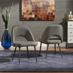 Buy 😉 Presley Upholstered Dining Chairs (Set Of 2) By INSPIRE Q Modern Teal Pu Leather 🌟 -iNSPIRE Q shop Presley Upholstered Dining Chairs 28Set of 229 by iNSPIRE Q Modern 2