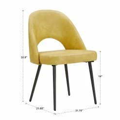 Buy 😉 Presley Upholstered Dining Chairs (Set Of 2) By INSPIRE Q Modern Teal Pu Leather 🌟 -iNSPIRE Q shop Presley Upholstered Dining Chairs 28Set of 229 by iNSPIRE Q Modern 9