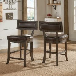 Buy 🔥 Colter Traditional Upholstered Dining Chair (Set Of 2) By INSPIRE Q Classic 🔔