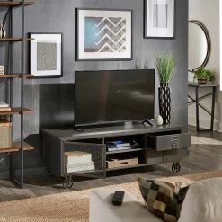 Top 10 👍 Reeta Storage TV Stand Media Table By INSPIRE Q Modern - TV Stand 😉 -iNSPIRE Q shop Reeta Storage TV Stand Media Table by iNSPIRE Q Modern 2