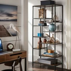 Buy ⌛ Rogers Cherry Finish 32"W Bookcase By INSPIRE Q Classic 🤩