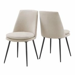 Deals 🎁 Saki Upholstered Dining Chairs (Set Of 2) By INSPIRE Q Modern Grey Velvet 💯 27 Deals 🎁 Saki Upholstered Dining Chairs (Set Of 2) By INSPIRE Q Modern Grey Velvet 💯 -iNSPIRE Q shop Saki Chenille Fabric Dining Chairs 28Set of 229 by iNSPIRE Q Modern 12