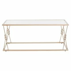 New ⌛ Sandiacre Champagne Gold Reef Knot Frame And Glass Coffee Table By INSPIRE Q Bold ⭐ 10 New ⌛ Sandiacre Champagne Gold Reef Knot Frame And Glass Coffee Table By INSPIRE Q Bold ⭐ -iNSPIRE Q shop Sandiacre Champagne Gold Finish with Reef Knot Frame and Glass Top Coffee Table by iNSPIRE Q Bold 3