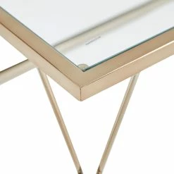 New ⌛ Sandiacre Champagne Gold Reef Knot Frame And Glass Coffee Table By INSPIRE Q Bold ⭐ 11 New ⌛ Sandiacre Champagne Gold Reef Knot Frame And Glass Coffee Table By INSPIRE Q Bold ⭐ -iNSPIRE Q shop Sandiacre Champagne Gold Finish with Reef Knot Frame and Glass Top Coffee Table by iNSPIRE Q Bold 4