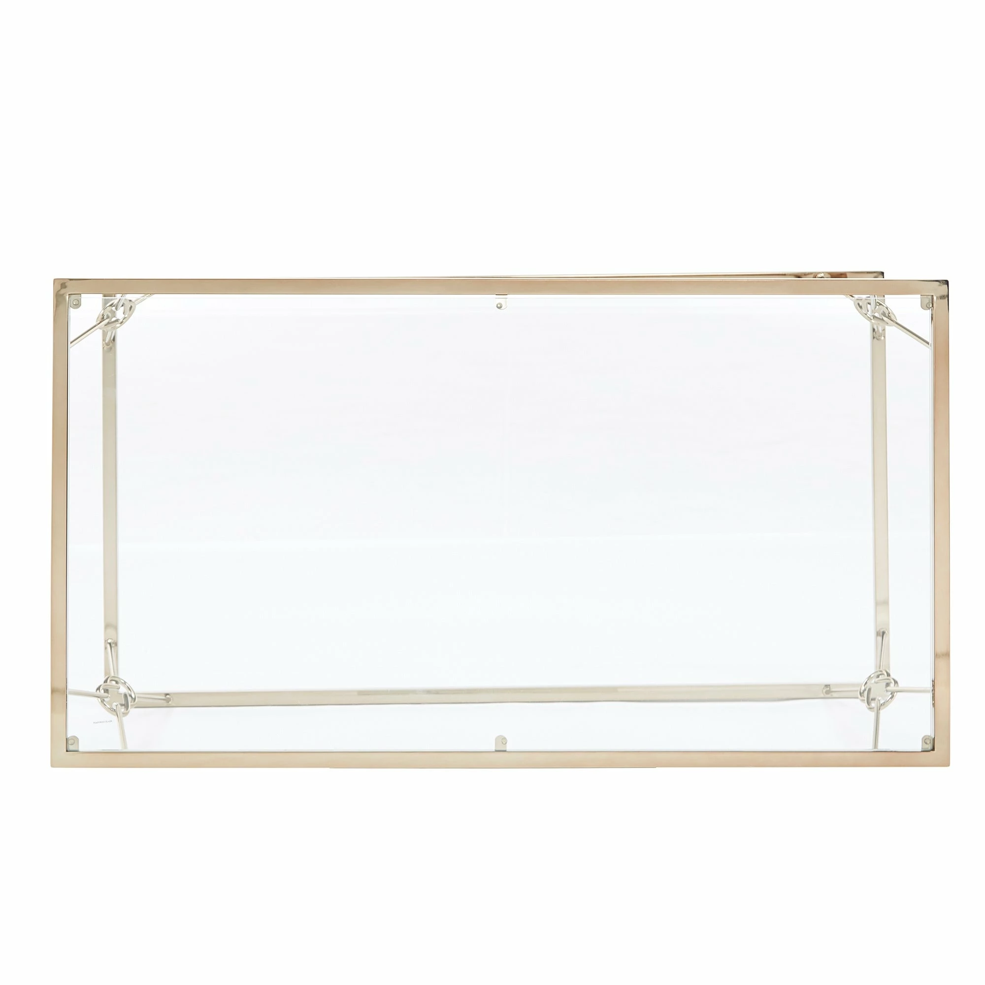 New ⌛ Sandiacre Champagne Gold Reef Knot Frame And Glass Coffee Table By INSPIRE Q Bold ⭐ 6 New ⌛ Sandiacre Champagne Gold Reef Knot Frame And Glass Coffee Table By INSPIRE Q Bold ⭐ - Image 6