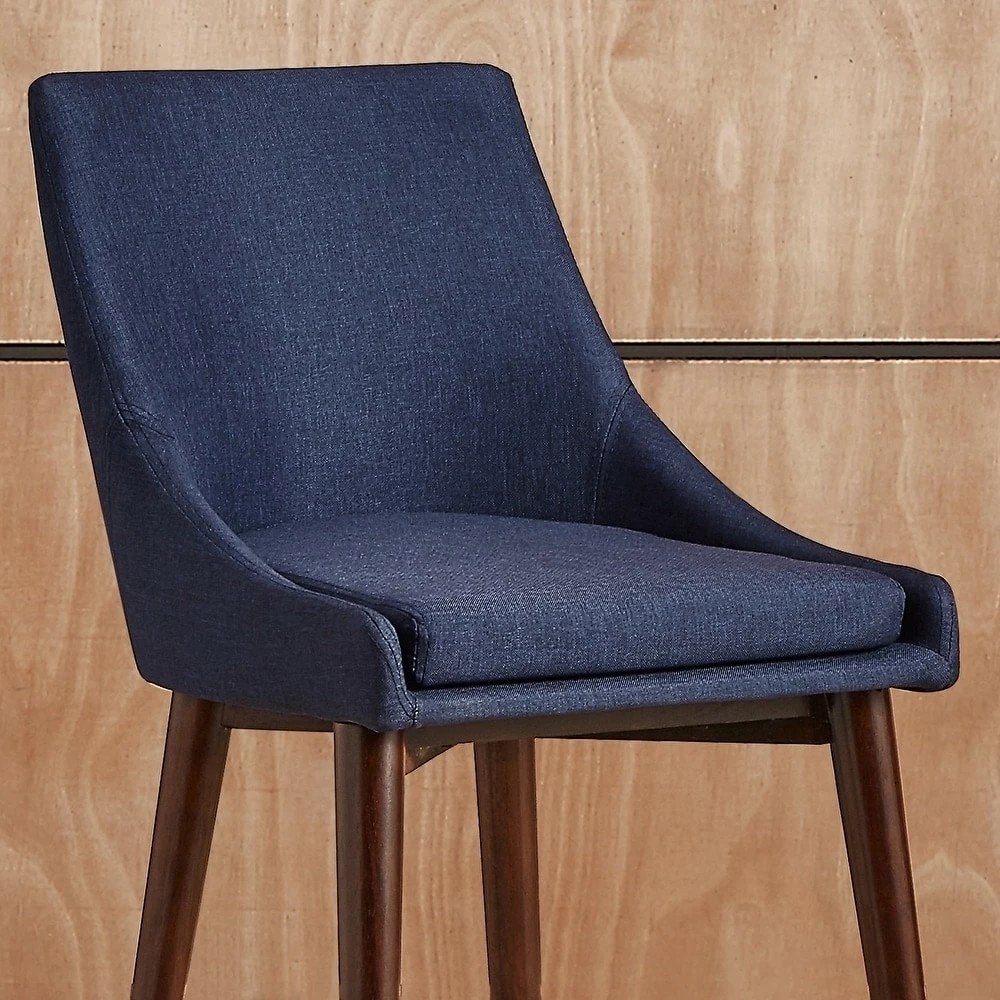 Best deal ๐งจ Sasha Espresso Barrel Back Counter Stools (Set Of 2) INSPIRE Q Modern Twilight Blue Linen ๐ฅ 10 Best deal ๐งจ Sasha Espresso Barrel Back Counter Stools (Set Of 2) INSPIRE Q Modern Twilight Blue Linen ๐ฅ - Image 10