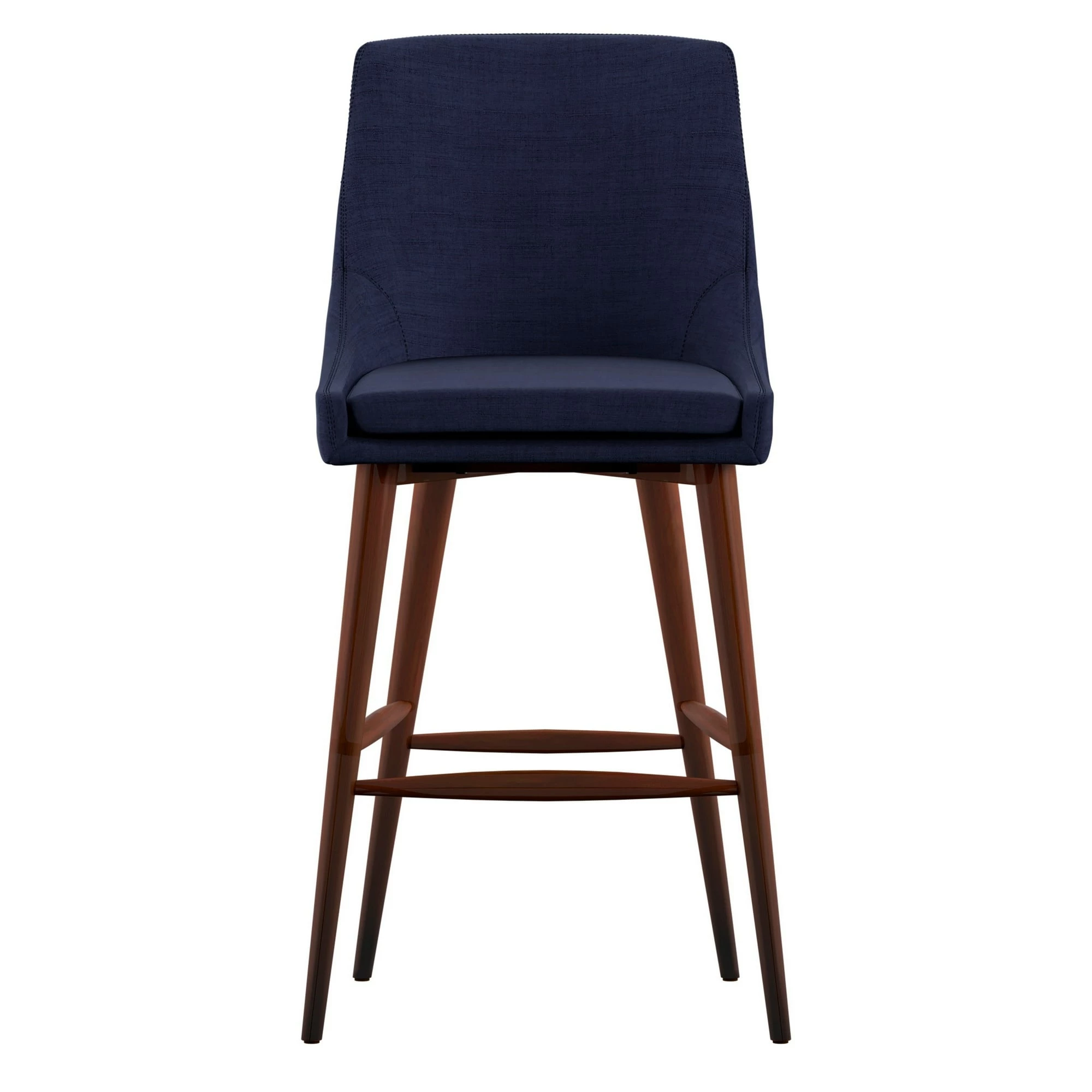 Best deal ๐งจ Sasha Espresso Barrel Back Counter Stools (Set Of 2) INSPIRE Q Modern Twilight Blue Linen ๐ฅ 13 Best deal ๐งจ Sasha Espresso Barrel Back Counter Stools (Set Of 2) INSPIRE Q Modern Twilight Blue Linen ๐ฅ - Image 13