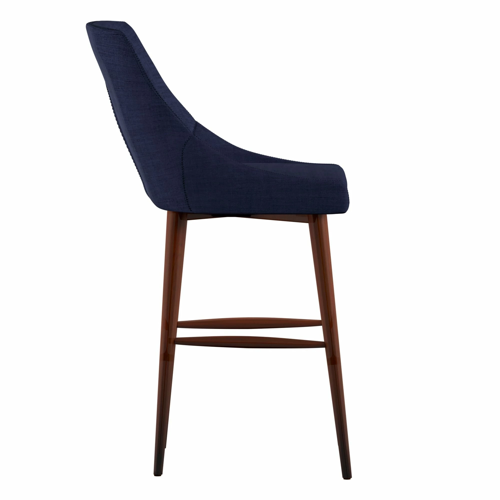 Best deal ๐งจ Sasha Espresso Barrel Back Counter Stools (Set Of 2) INSPIRE Q Modern Twilight Blue Linen ๐ฅ 14 Best deal ๐งจ Sasha Espresso Barrel Back Counter Stools (Set Of 2) INSPIRE Q Modern Twilight Blue Linen ๐ฅ - Image 14