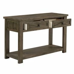 Cheap ✔️ Sheldon 48" Console Sofa Table By INSPIRE Q Classic Antique Grey 🛒 -iNSPIRE Q shop Sheldon Brown Cherry Finish Sofa Table by iNSPIRE Q Classic 11