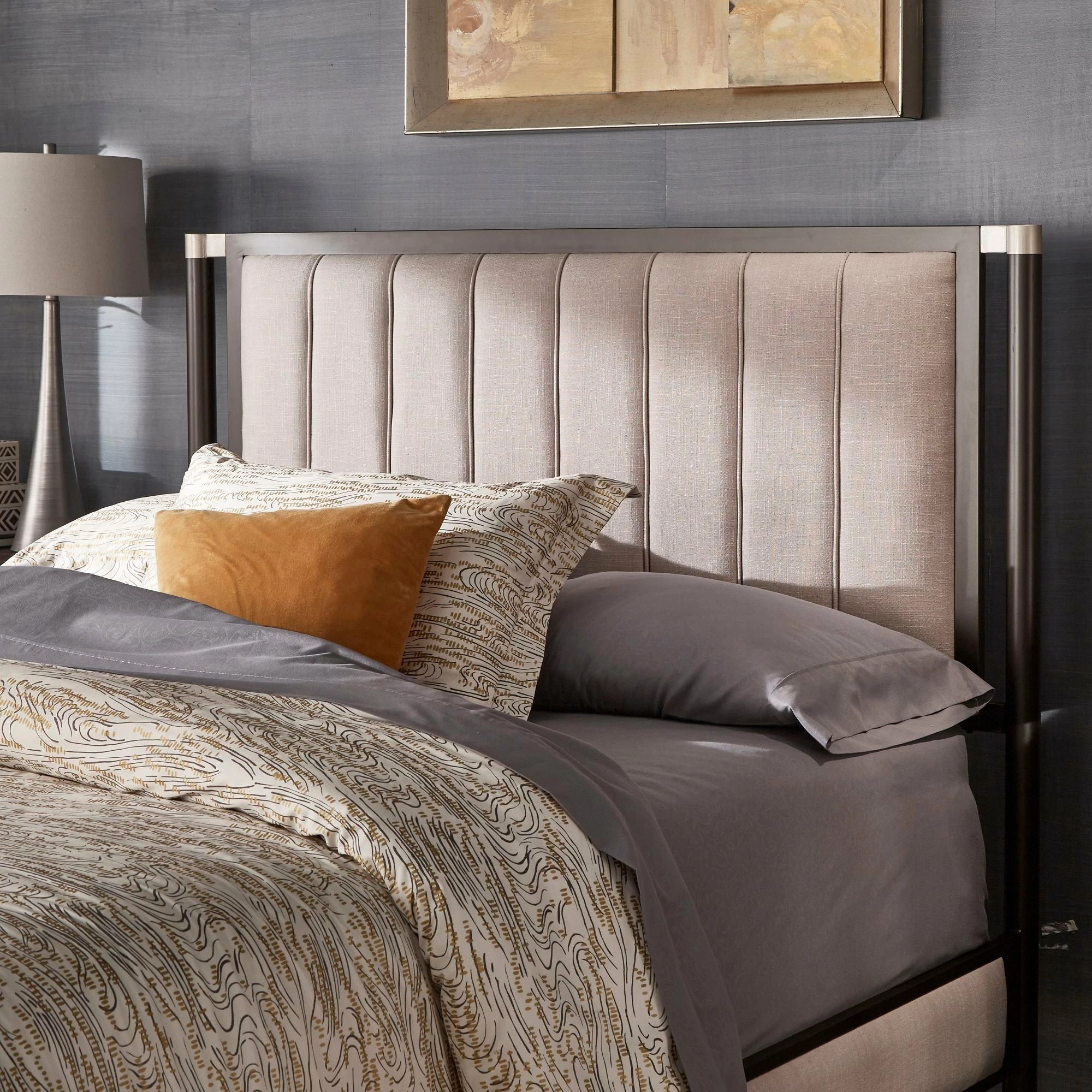 Flash Sale ๐งจ Sierra Beige Upholstered Queen Bed, Bench, Or Set By INSPIRE Q Modern Bed And Bench ๐ - Image 3