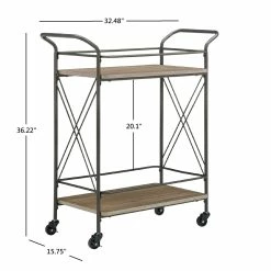 Best Sale 💯 Sionis Bronze Finish And Wood Double-Cross Bar Cart By INSPIRE Q Modern ✔️ 13 Best Sale 💯 Sionis Bronze Finish And Wood Double-Cross Bar Cart By INSPIRE Q Modern ✔️ -iNSPIRE Q shop Sionis Bronze Finish and Wood Double Cross Bar Cart by iNSPIRE Q Modern 6