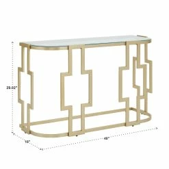 Deals 😍 Spumante 48" Console Table By INSPIRE Q Bold ✔️ 14 Deals 😍 Spumante 48" Console Table By INSPIRE Q Bold ✔️ -iNSPIRE Q shop Spumante 4822 Console Table by iNSPIRE Q Bold 6