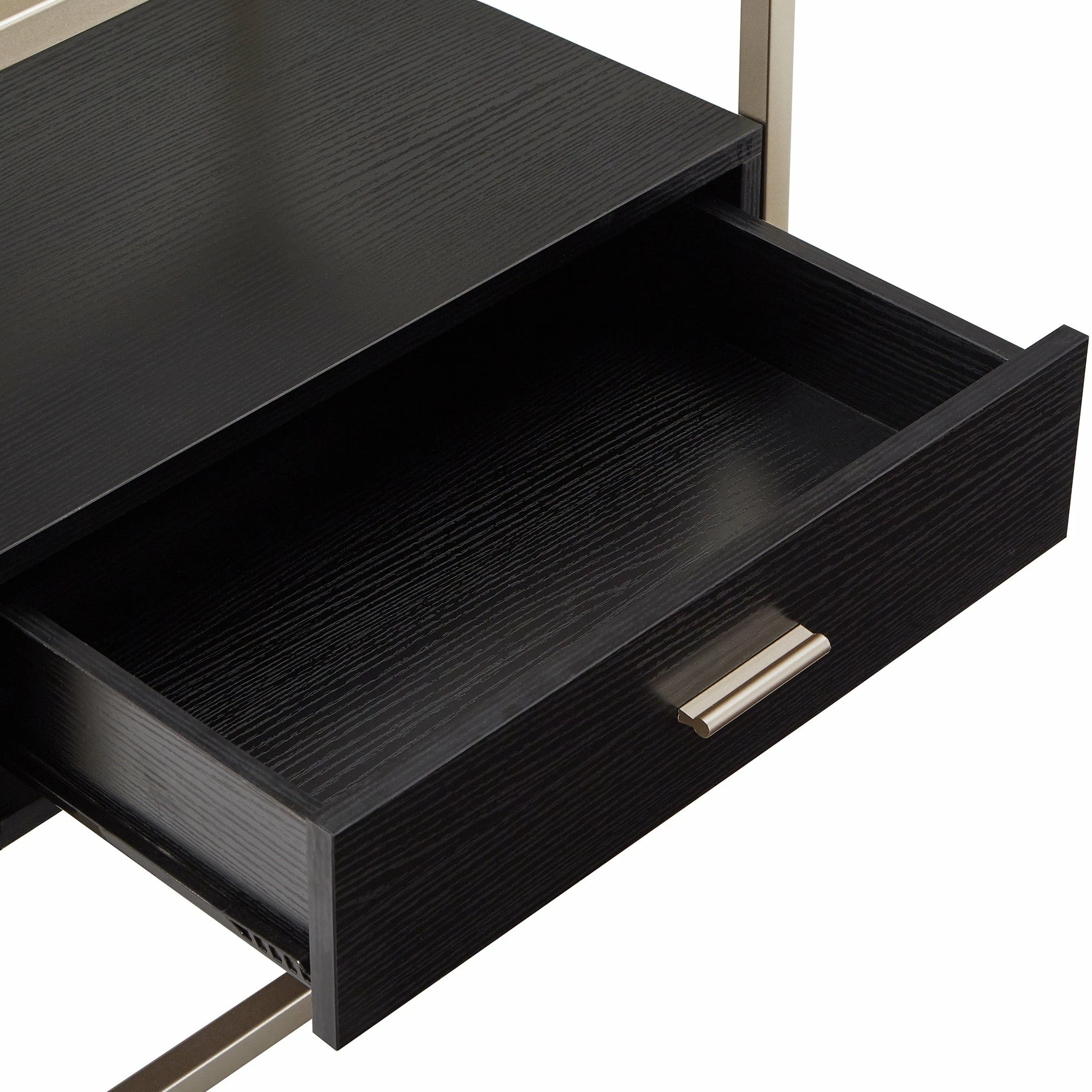 Brand new ๐ Spumante Champagne Silver Finish End Table With Storage By INSPIRE Q Bold ๐งจ 8 Brand new ๐ Spumante Champagne Silver Finish End Table With Storage By INSPIRE Q Bold ๐งจ - Image 8